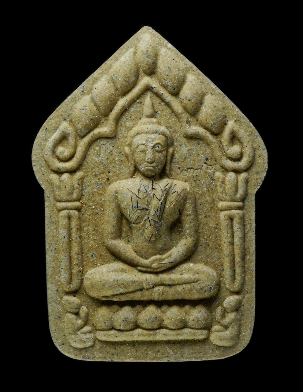 21May25 (29)a1p.jpg - พระขุนแผนพรายกุมาร พรายทองพรายเงิน เสือซ่อนเล็บ หลวงปู่ญาท่านทอง เหมวัณโณ วัดศรีชมภู จ.อุบลราชธานี ปี25557 เนื้อผงผสมผงเกศา ตอกโค๊ต ท หมายเลข ๒๓๗๖ พระ [..] | https://kamulet.in.th